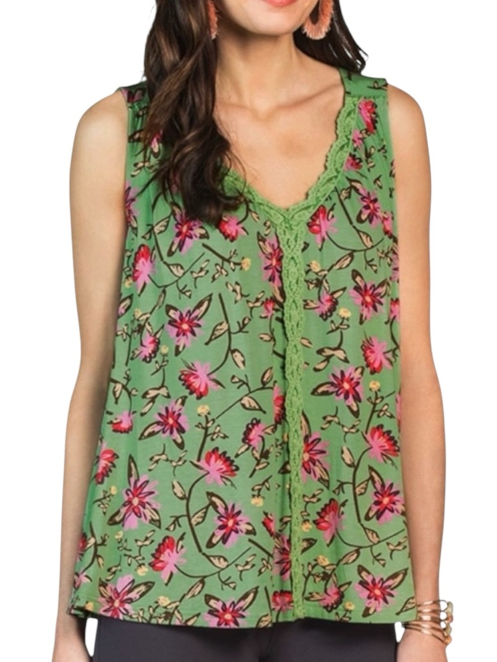 MATILDA JANE “Wish You Were Here Weekend Away” Sleeveless Tank Size Large